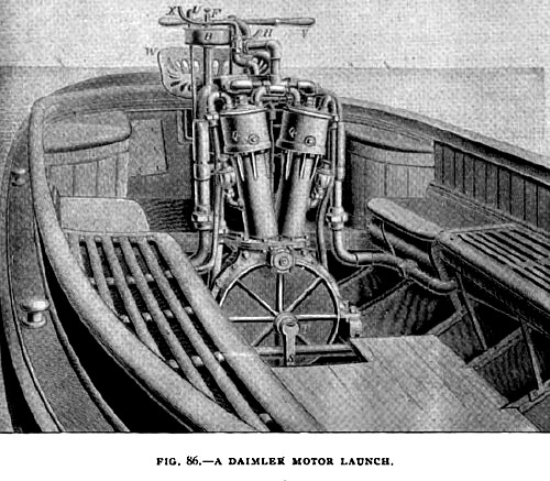 Fig. 86— Daimler Motor Launch